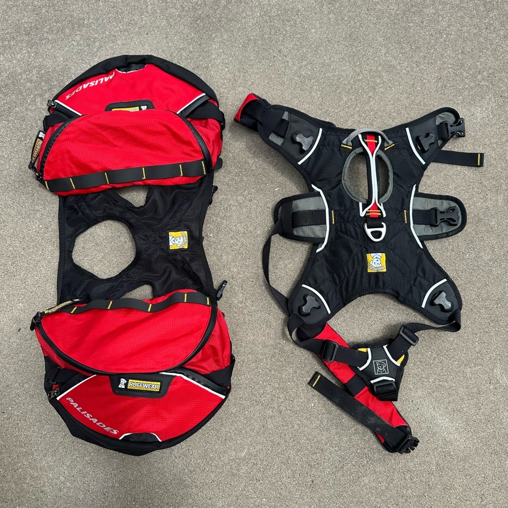 Ruffwear Palisades Dog Pack and Harness